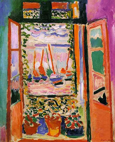 Open Window by Henri Matisse